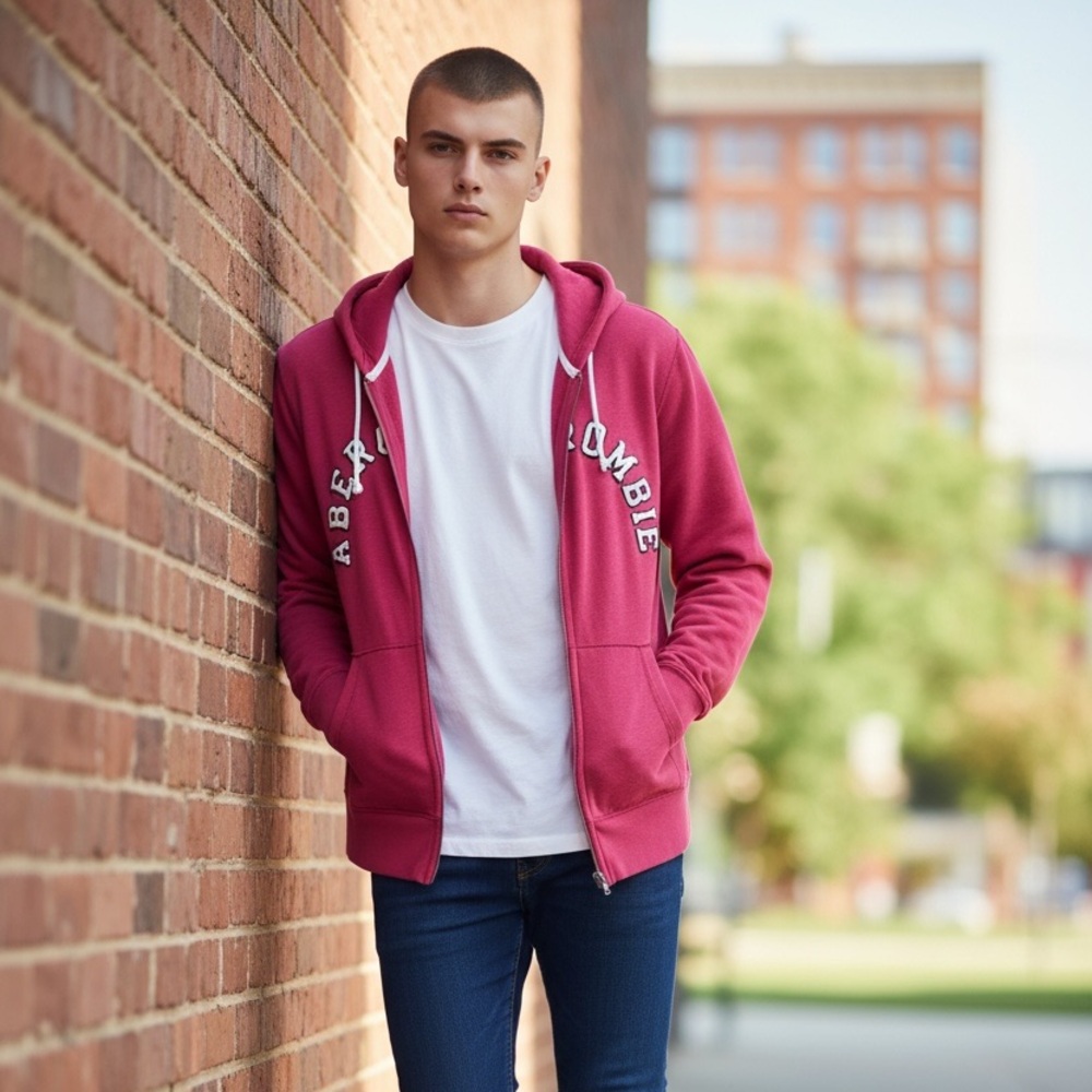 Abercrombie Zip Up Hoodie